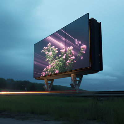 6500K Outdoor LED Digital Signage Displays Billboard Classificação IP65