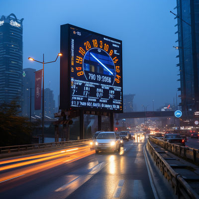Pintura de publicidade LED exterior IP65 Brilho ≥7000cd/m2