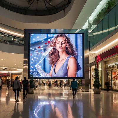 Publicidade digital LED interior Cartão de visitas 6500K Temperatura de cor