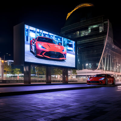 Full Color Nation Econômico à prova d'água P3.91 500*1000*90MM Escrã LED Exterior