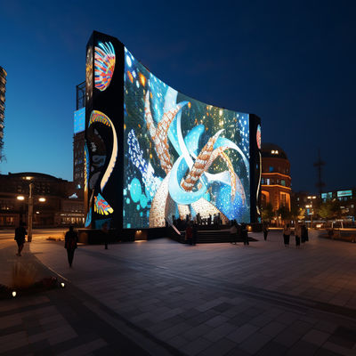 Display LED externo personalizado com impermeabilização IP65
