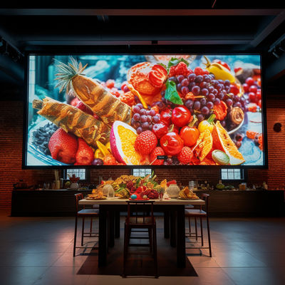 2.976 Pixel Pitch Indoor LED Display Screen com gabinete de alumínio de diecsting e 100000 vida útil