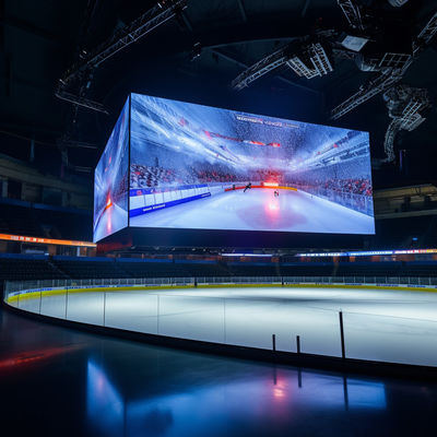 Display LED de estádio IP65 pendurado na parede com duração de 100000 horas
