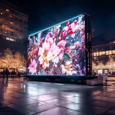 3840*2160 Ultra-Resolução Exterior LED Display Imersivos Visuais e Consumo