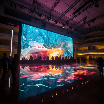 2.5mm 16.7M Display LED colorido do estádio com 6500 nits