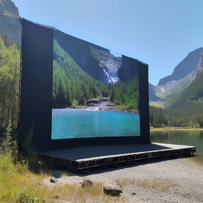 4.81mm Pixel Pitch LED Display Com 8000cd/m2 Brilho E Duração de Vida 100000hours