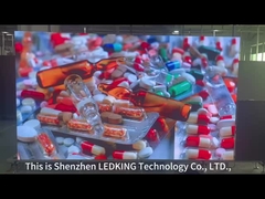 Pequena tela de pitch de pixels