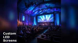 Tela LED interna personalizada P3.91 grande display