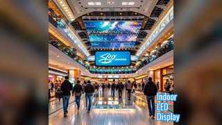 Tela LED interna P2 para montagem no teto