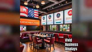 Telão LED de formato personalizado para empresas
